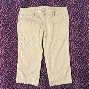 Y2K Vintage Abercrombie & Fitch Super Low Rise Capri Trousers